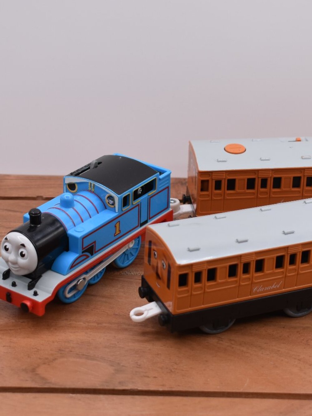 Thomas & Friends Trackmaster Talking Annie Clarabel TOMY Plarail Speaks Japanese